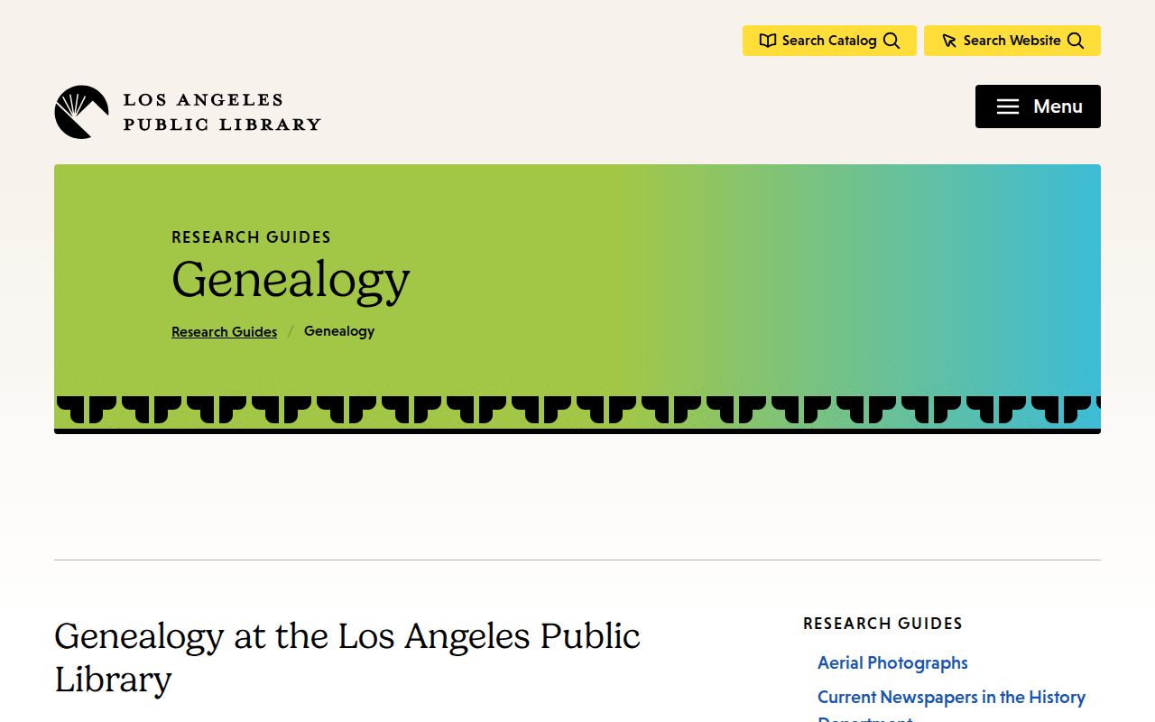 Lynwood city directory LAPL genealogy and directory guide