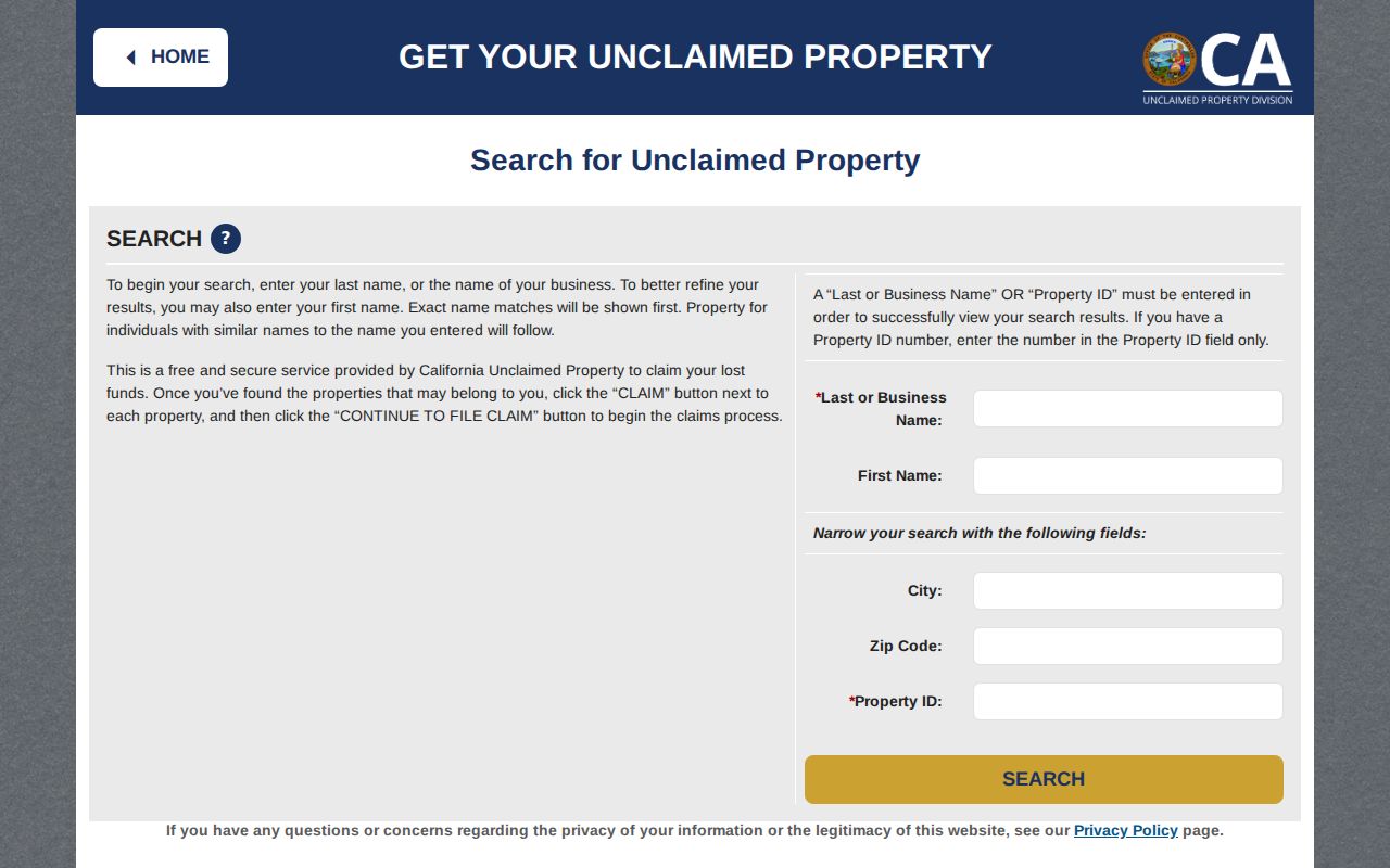 Lynwood residents directory California unclaimed property search
