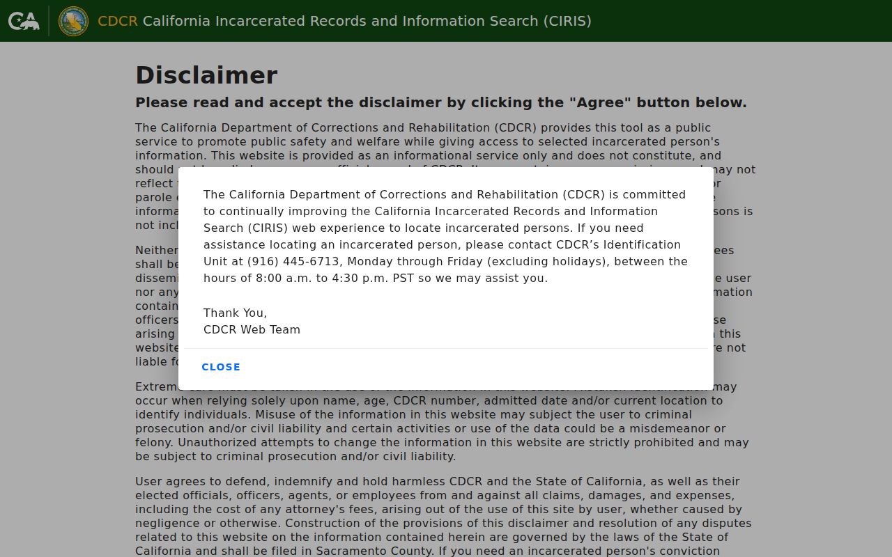 Lynwood resident lookup California incarcerated person locator