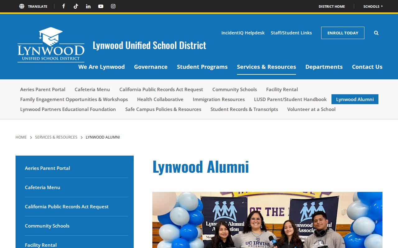 Lynwood resident lookup Lynwood Unified alumni directory